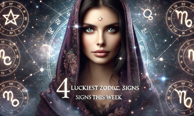 Astrologer Reveals: The 4 Luckiest Zodiac Signs This Week (April 7–13, 2025)